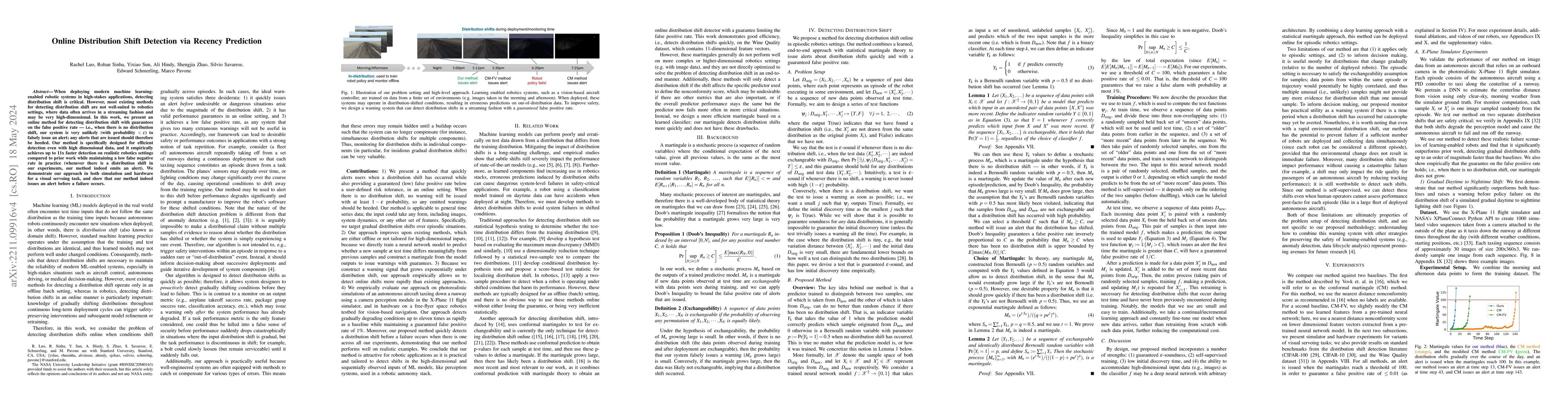 Thumbnail for Online Distribution Shift Detection via Recency Prediction