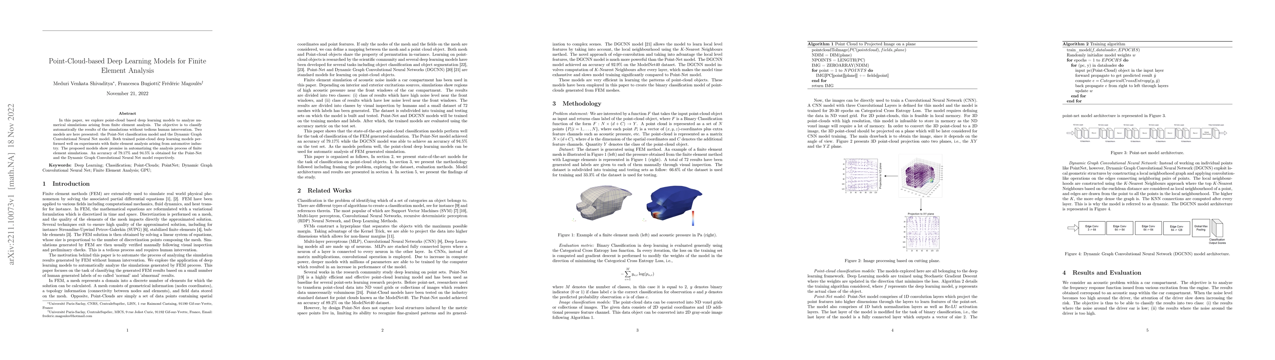 Thumbnail for Point-Cloud-based Deep Learning Models for Finite Element Analysis
