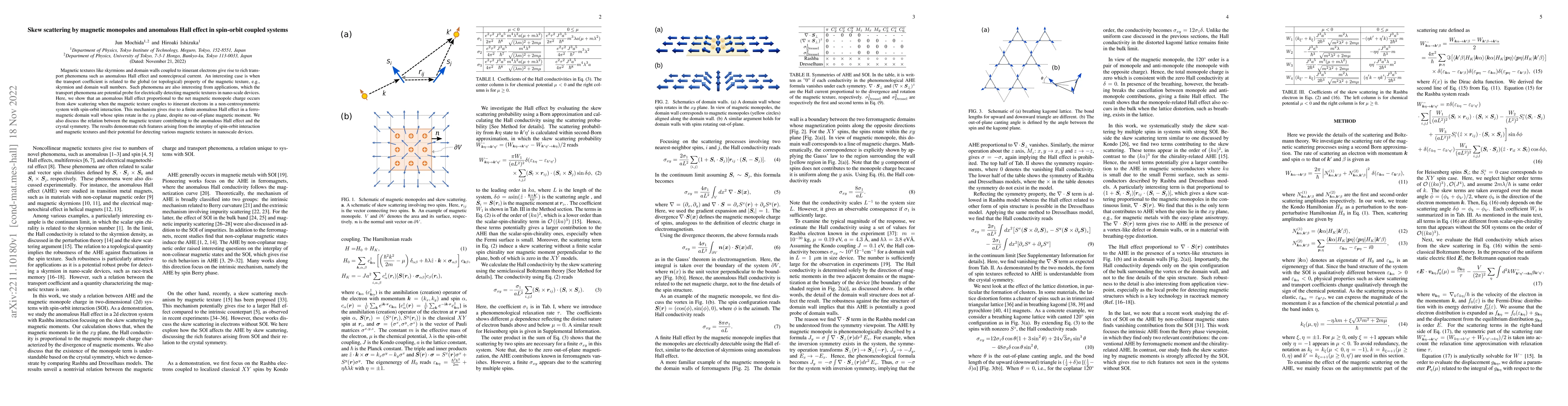 Thumbnail for Skew scattering by magnetic monopoles and anomalous Hall effect in
  spin-orbit coupled systems