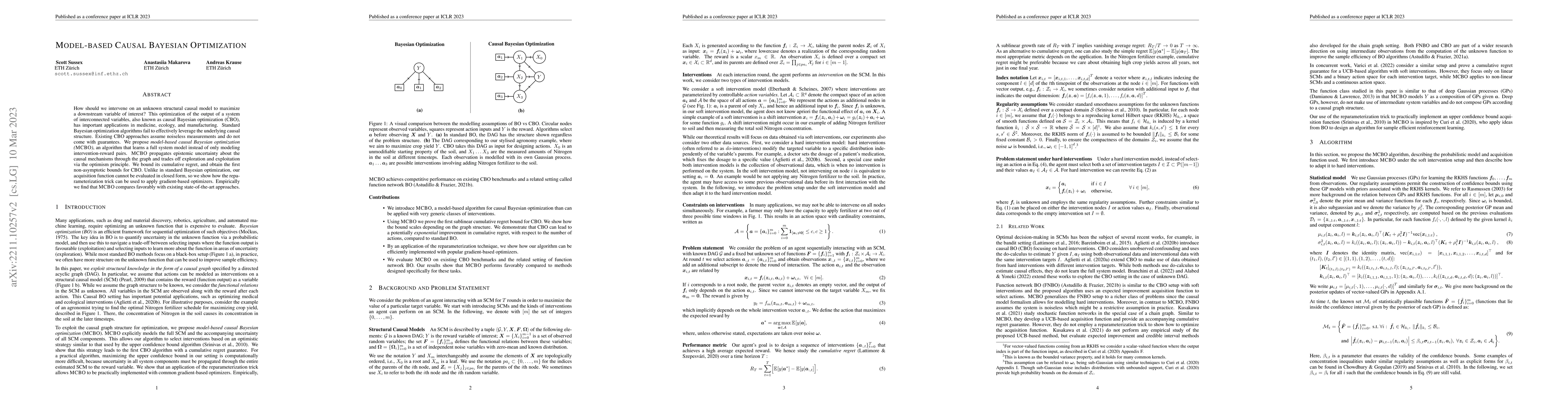 Thumbnail for Model-based Causal Bayesian Optimization