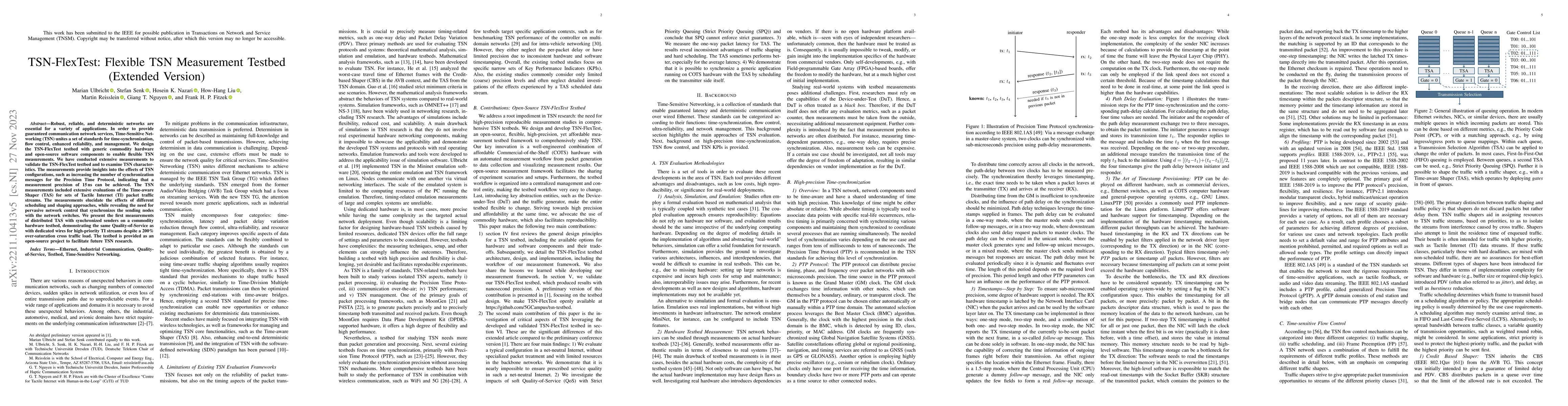 Thumbnail for TSN-FlexTest: Flexible TSN Measurement Testbed (Extended Version)
