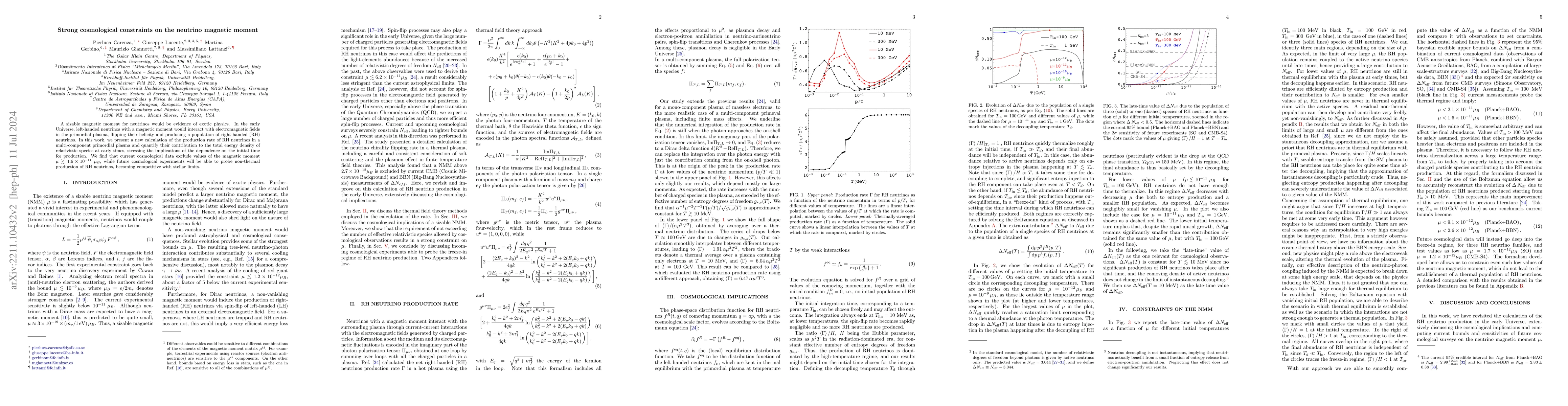 Thumbnail for Strong cosmological constraints on the neutrino magnetic moment