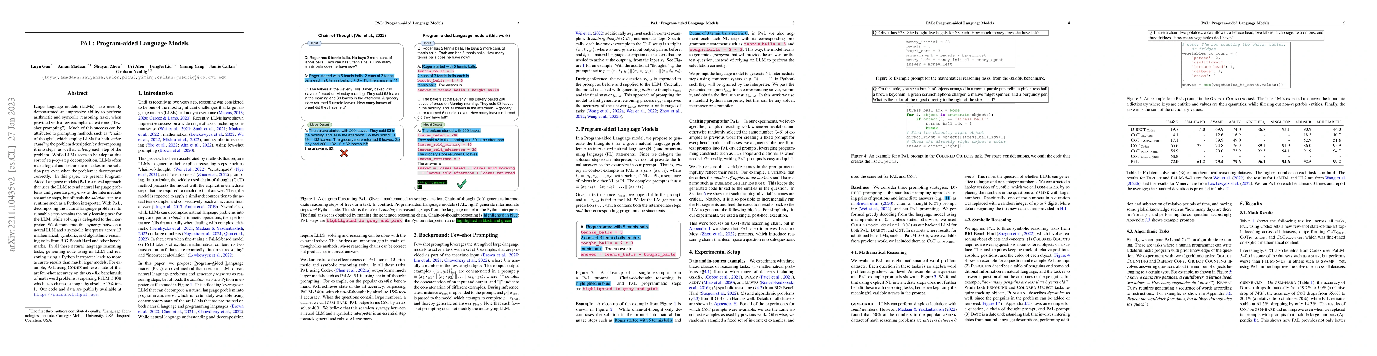 Thumbnail for PAL: Program-aided Language Models