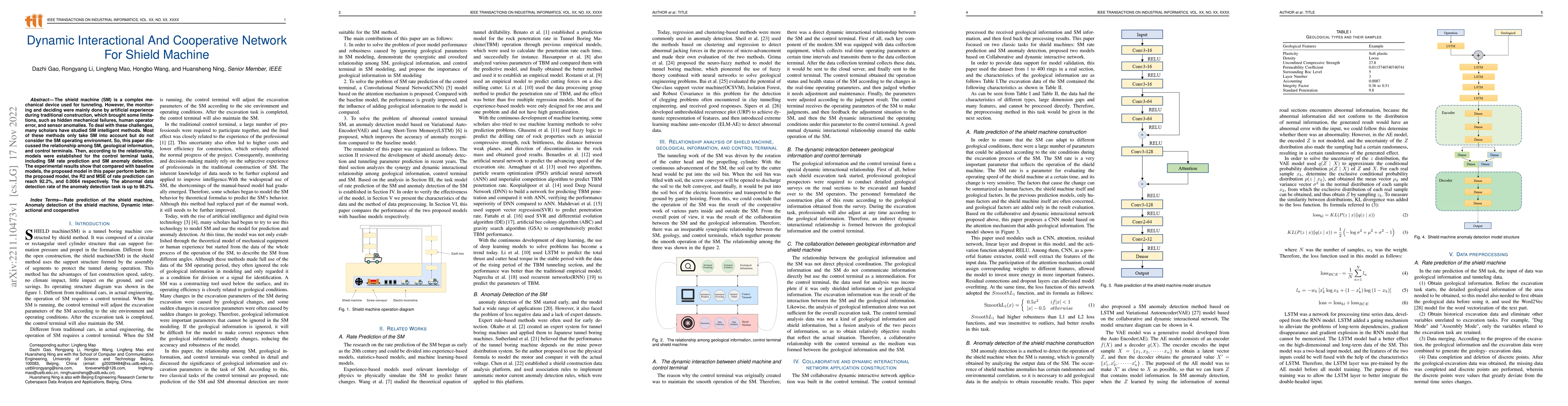 Thumbnail for Dynamic Interactional And Cooperative Network For Shield Machine