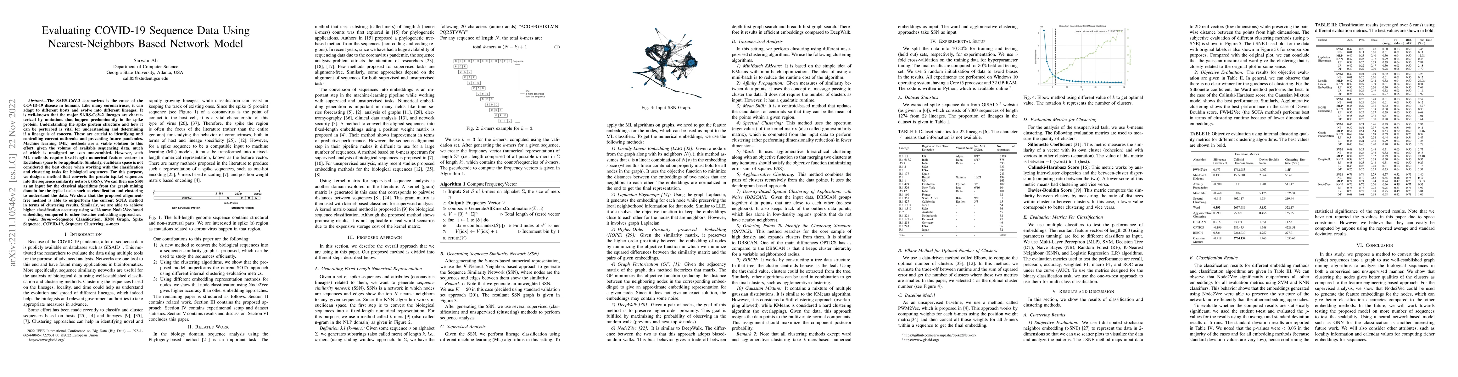 Thumbnail for Evaluating COVID-19 Sequence Data Using Nearest-Neighbors Based Network
  Model