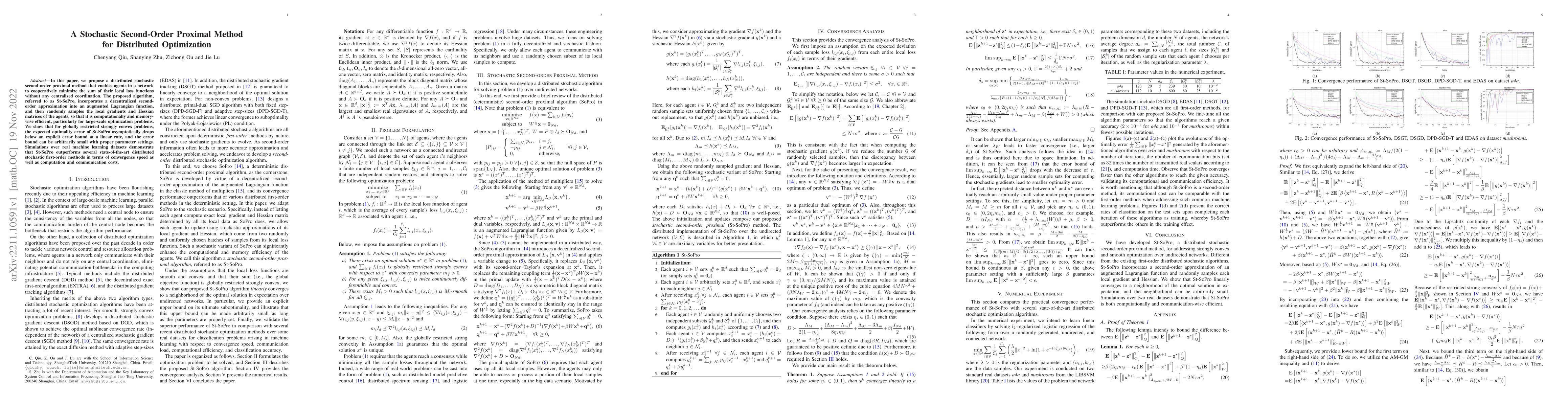 Thumbnail for A Stochastic Second-Order Proximal Method for Distributed Optimization