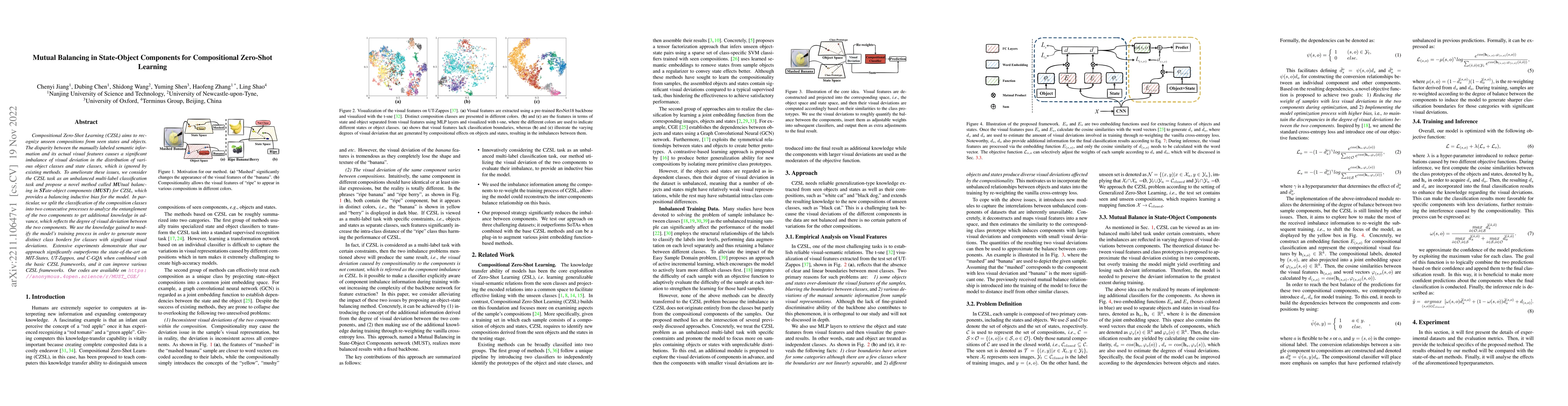Thumbnail for Mutual Balancing in State-Object Components for Compositional Zero-Shot
  Learning