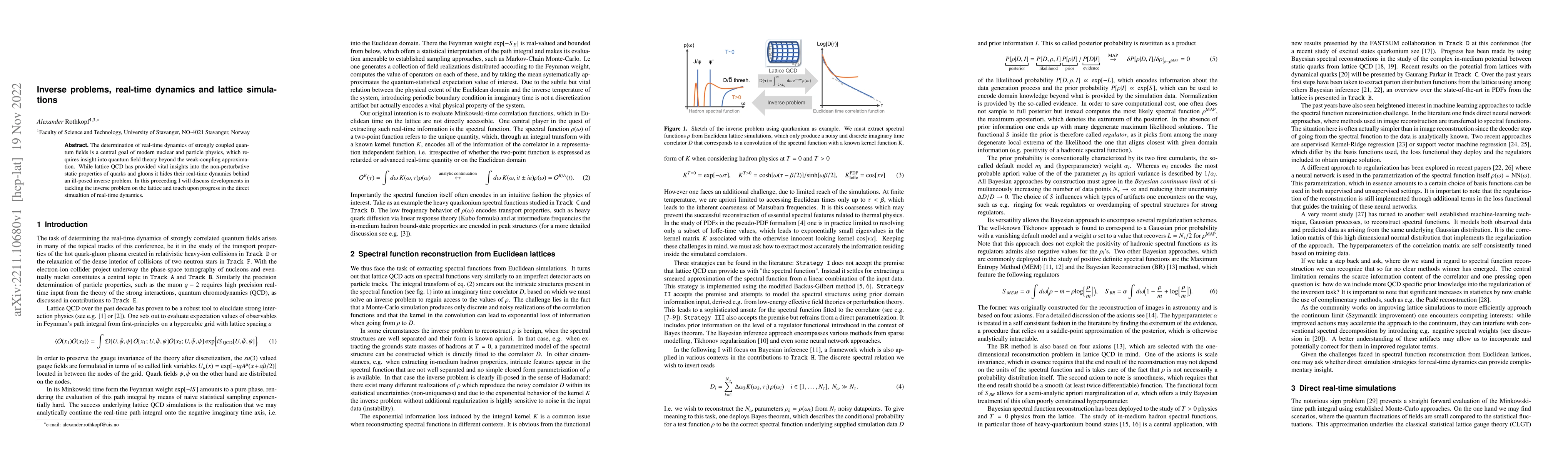 Thumbnail for Inverse problems, real-time dynamics and lattice simulations