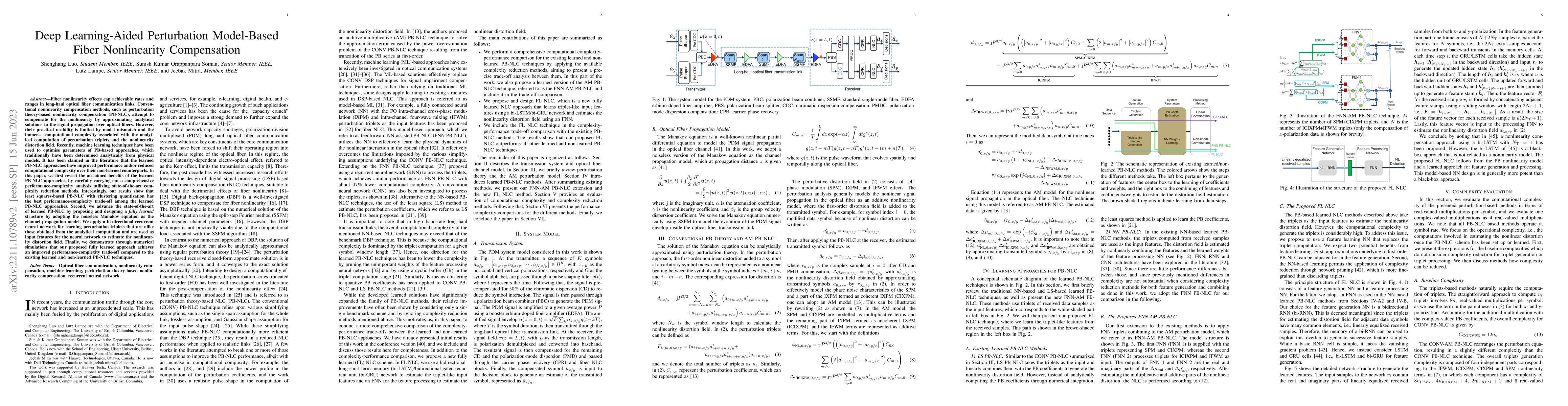 Thumbnail for Deep Learning-Aided Perturbation Model-Based Fiber Nonlinearity
  Compensation