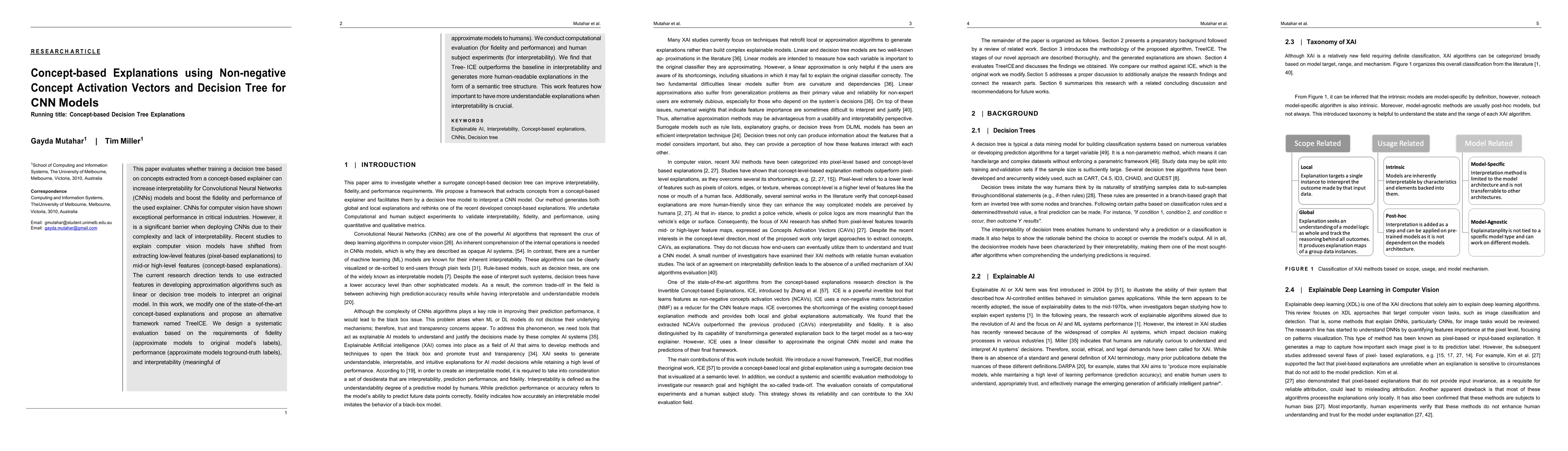 Thumbnail for Concept-based Explanations using Non-negative Concept Activation Vectors
  and Decision Tree for CNN Models