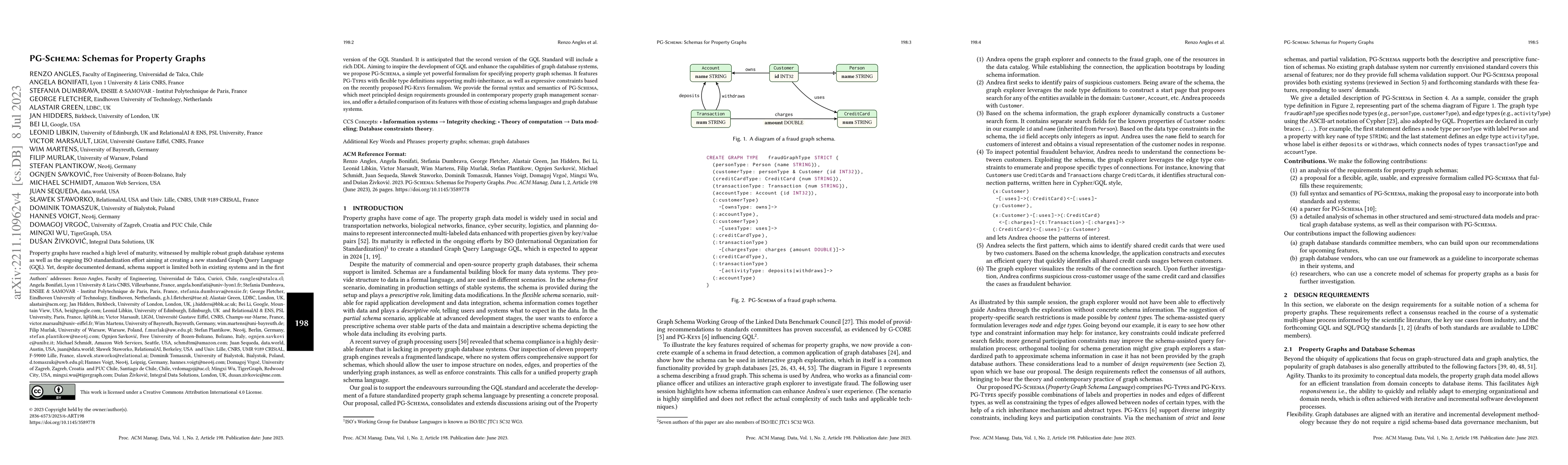 Thumbnail for PG-Schema: Schemas for Property Graphs