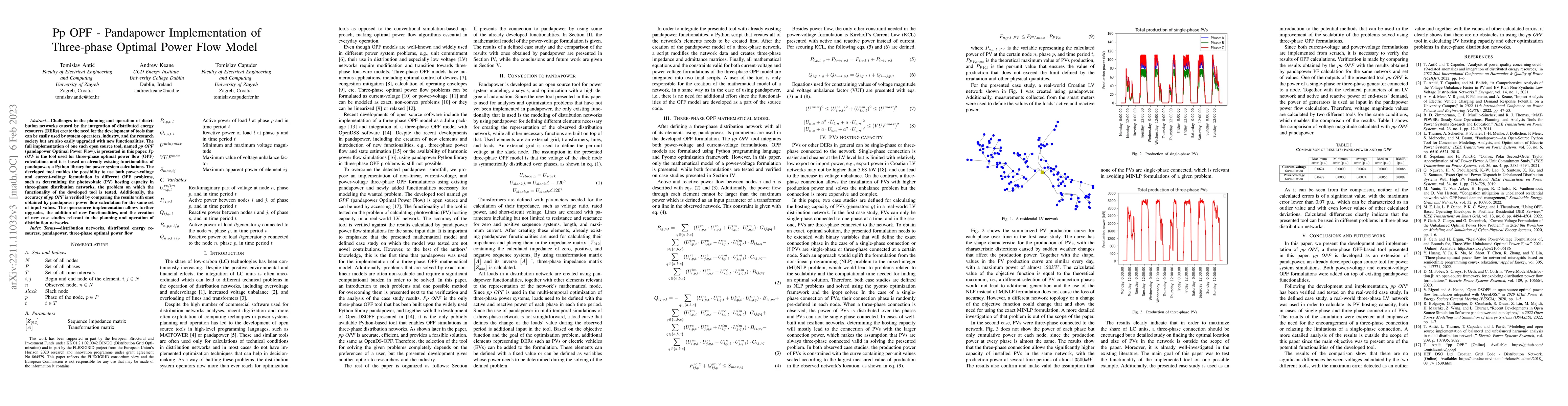 Thumbnail for Pp OPF -- Pandapower Implementation of Three-phase Optimal Power Flow
  Model