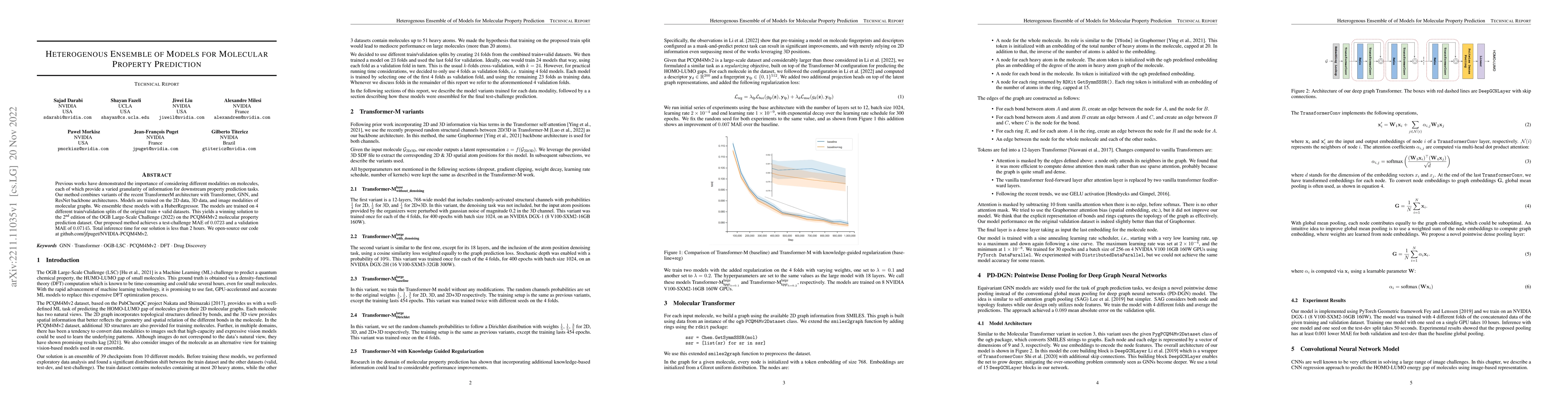 Thumbnail for Heterogenous Ensemble of Models for Molecular Property Prediction