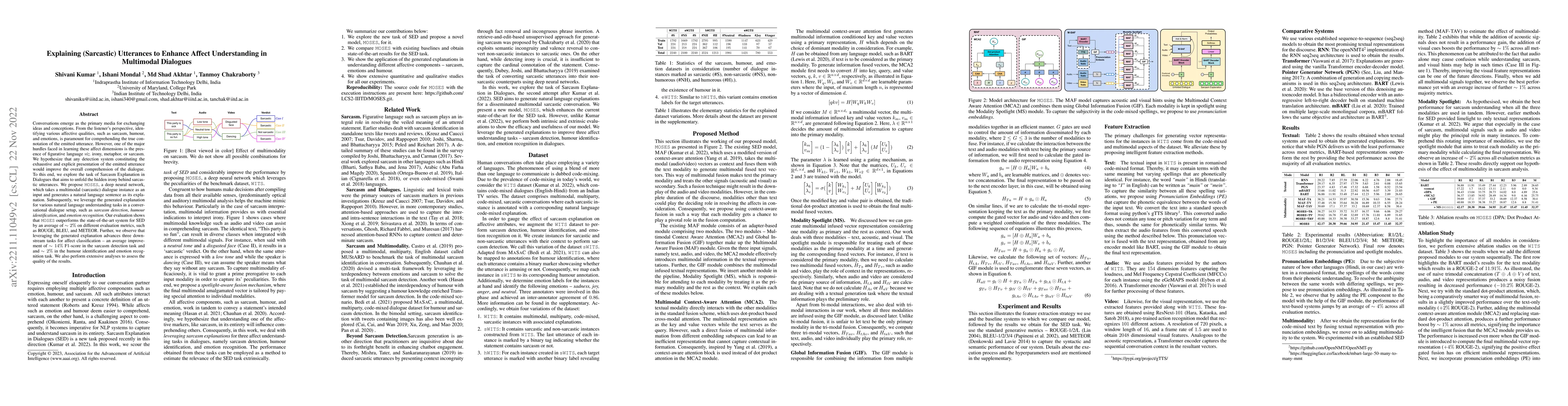 Thumbnail for Explaining (Sarcastic) Utterances to Enhance Affect Understanding in
  Multimodal Dialogues