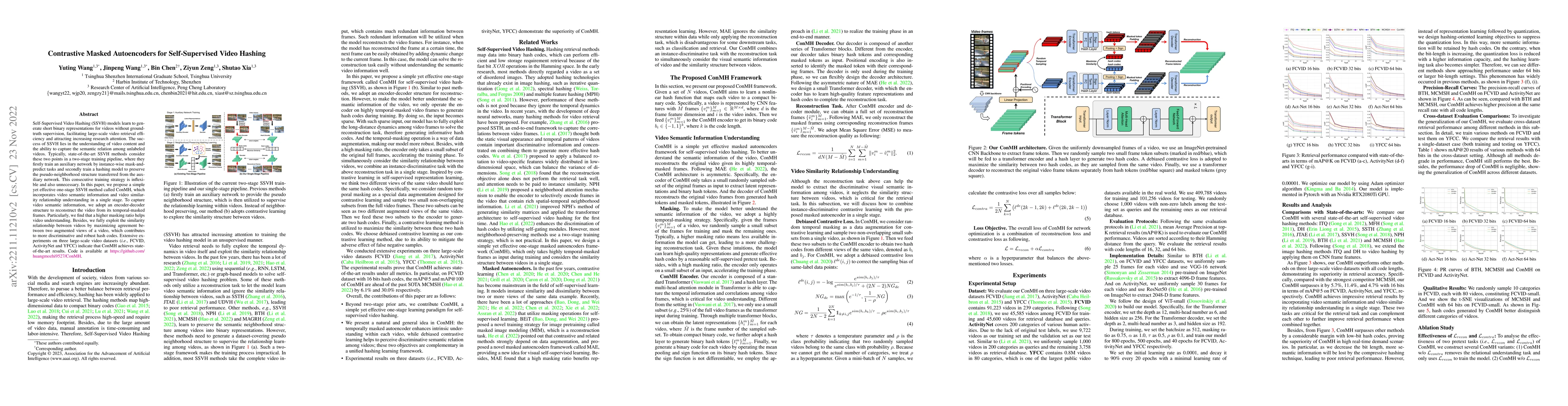 Thumbnail for Contrastive Masked Autoencoders for Self-Supervised Video Hashing