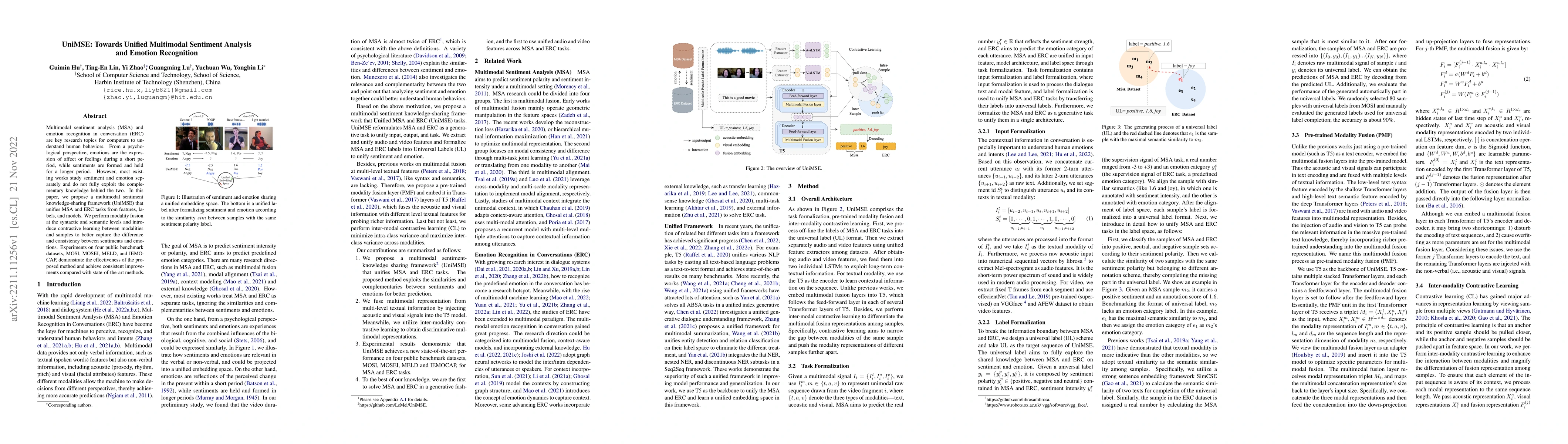 Thumbnail for UniMSE: Towards Unified Multimodal Sentiment Analysis and Emotion
  Recognition