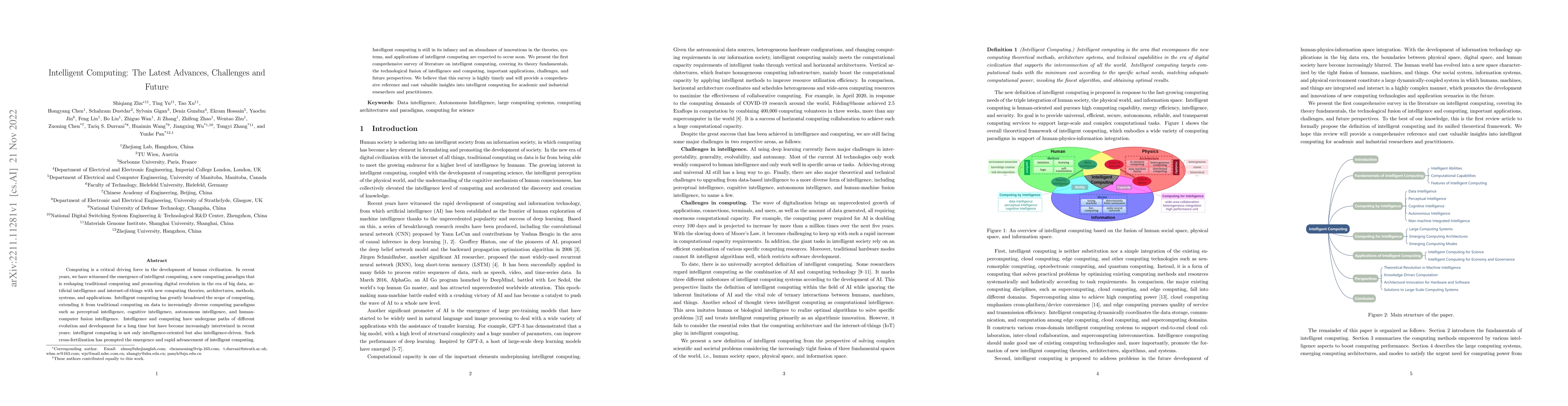 Thumbnail for Intelligent Computing: The Latest Advances, Challenges and Future