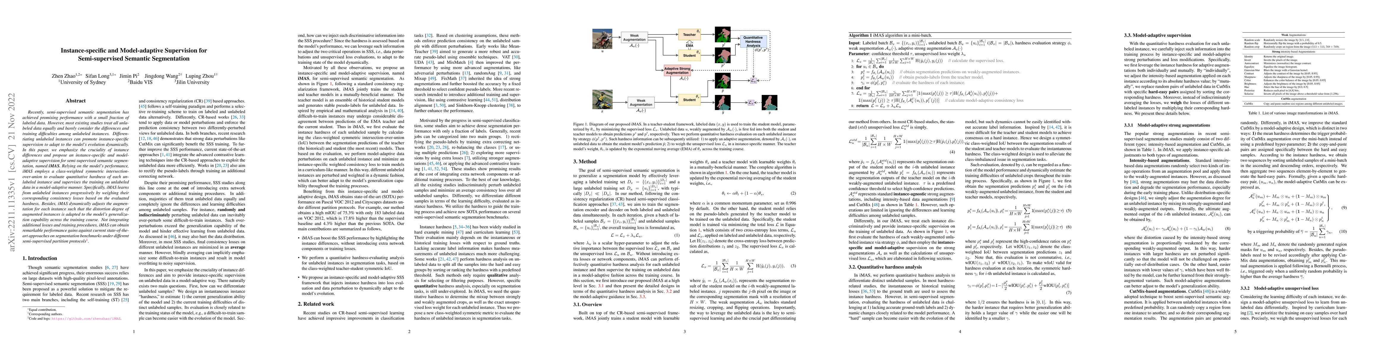 Thumbnail for Instance-specific and Model-adaptive Supervision for Semi-supervised
  Semantic Segmentation
