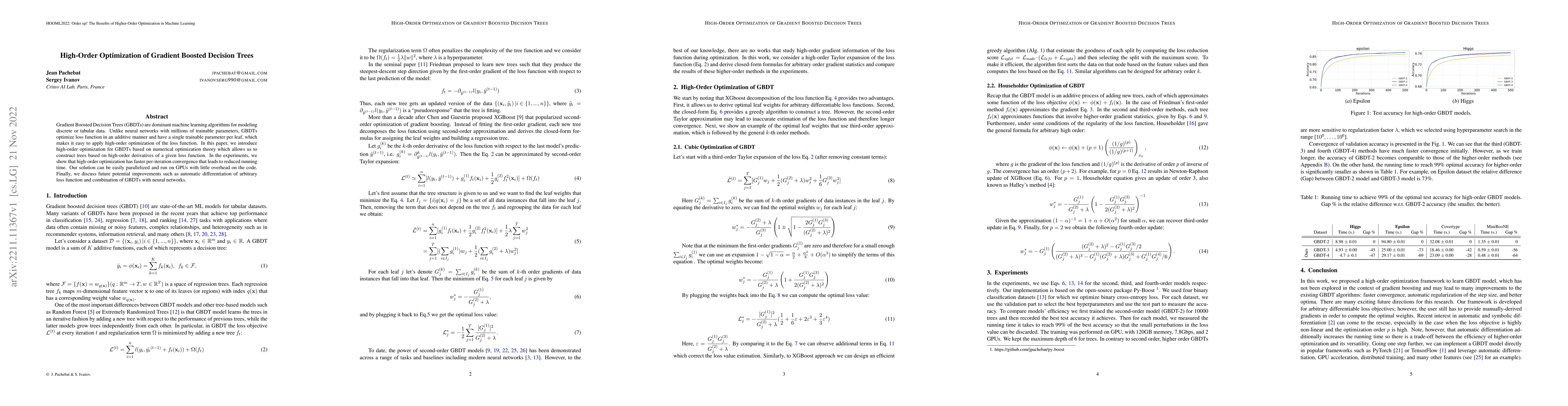 Thumbnail for High-Order Optimization of Gradient Boosted Decision Trees