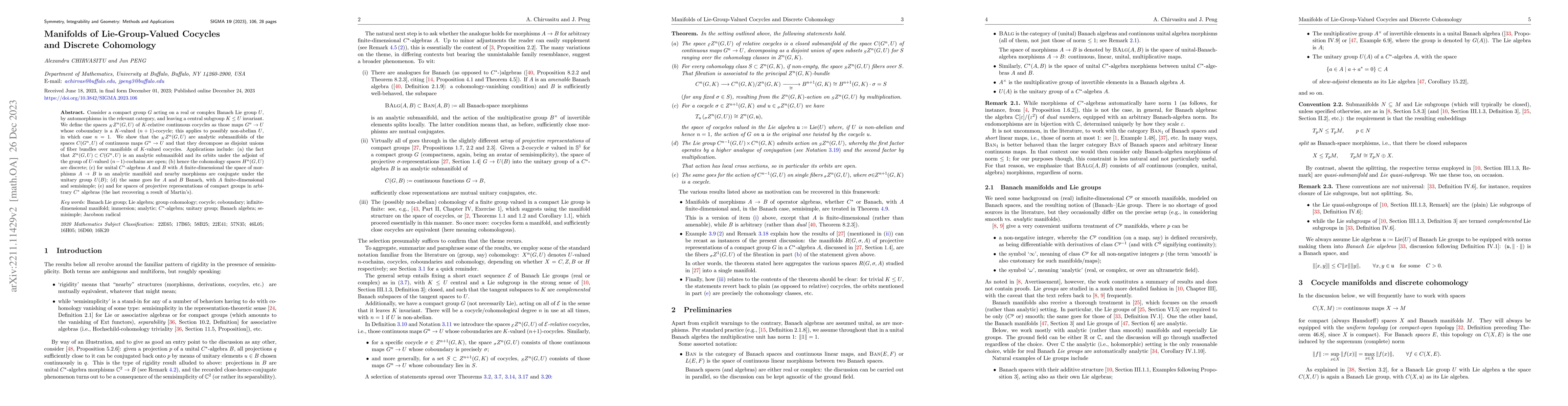 Thumbnail for Manifolds of Lie-Group-Valued Cocycles and Discrete Cohomology