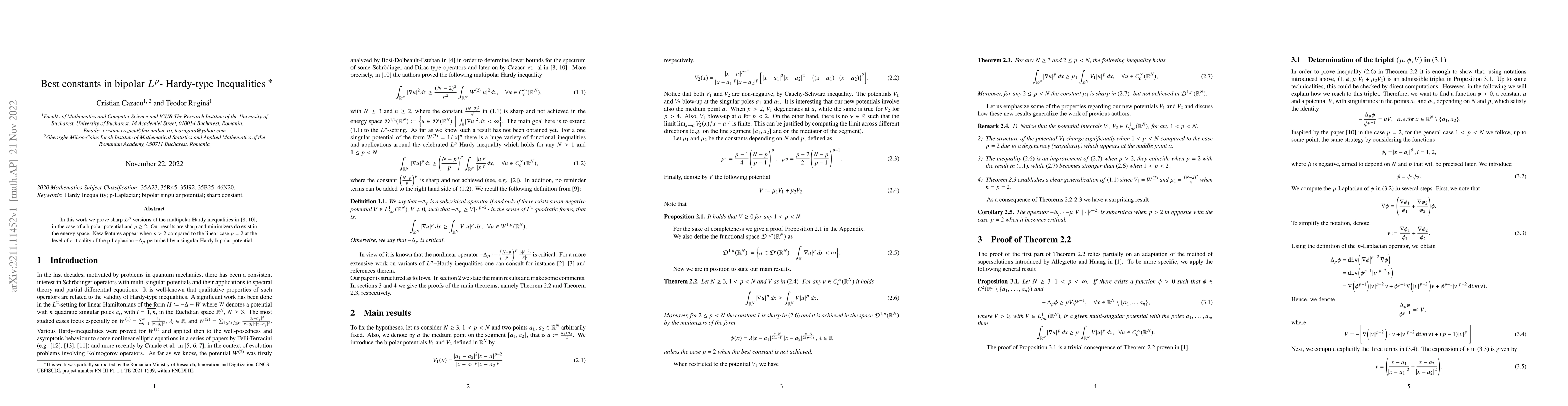Thumbnail for Best constants in bipolar L^p-Hardy-type Inequalities