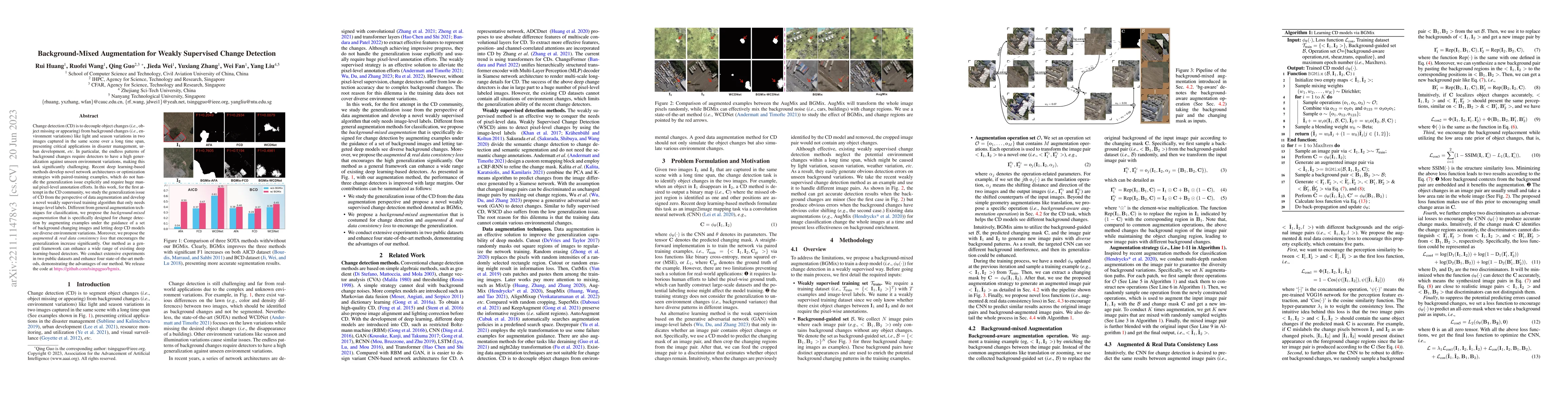 Thumbnail for Background-Mixed Augmentation for Weakly Supervised Change Detection