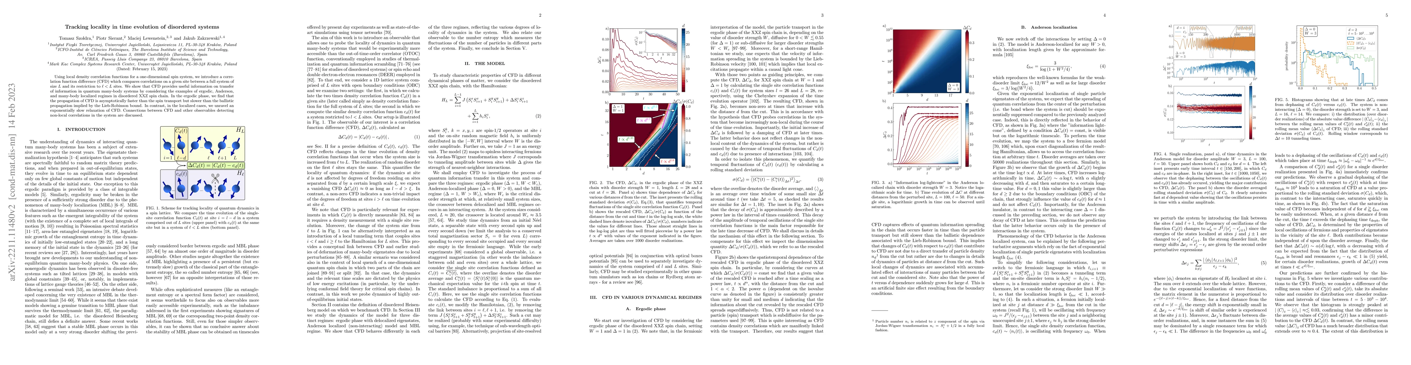 Thumbnail for Tracking locality in time evolution of disordered systems