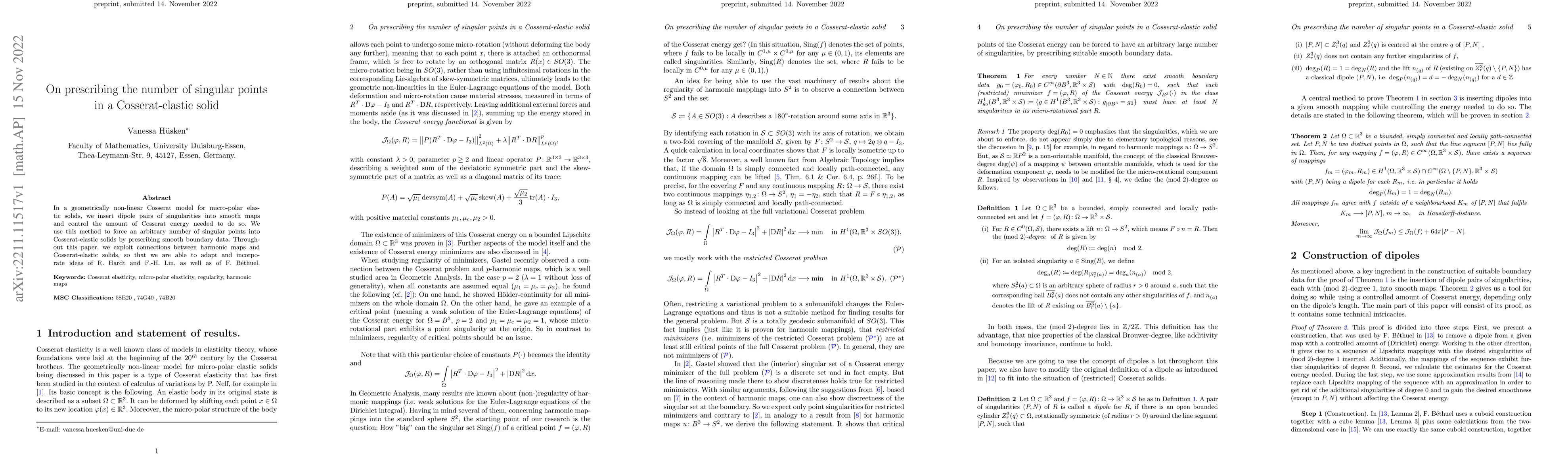 Thumbnail for On prescribing the number of singular points in a Cosserat-elastic solid