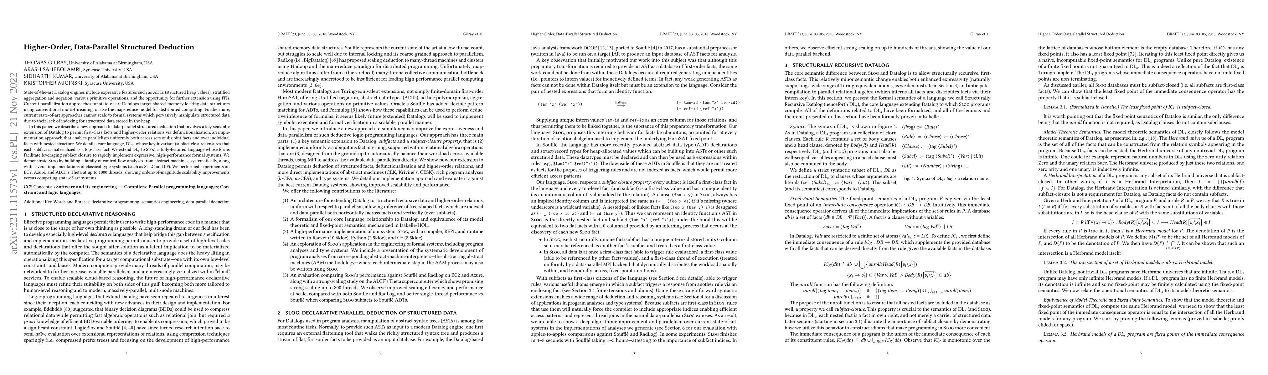 Thumbnail for Higher-Order, Data-Parallel Structured Deduction