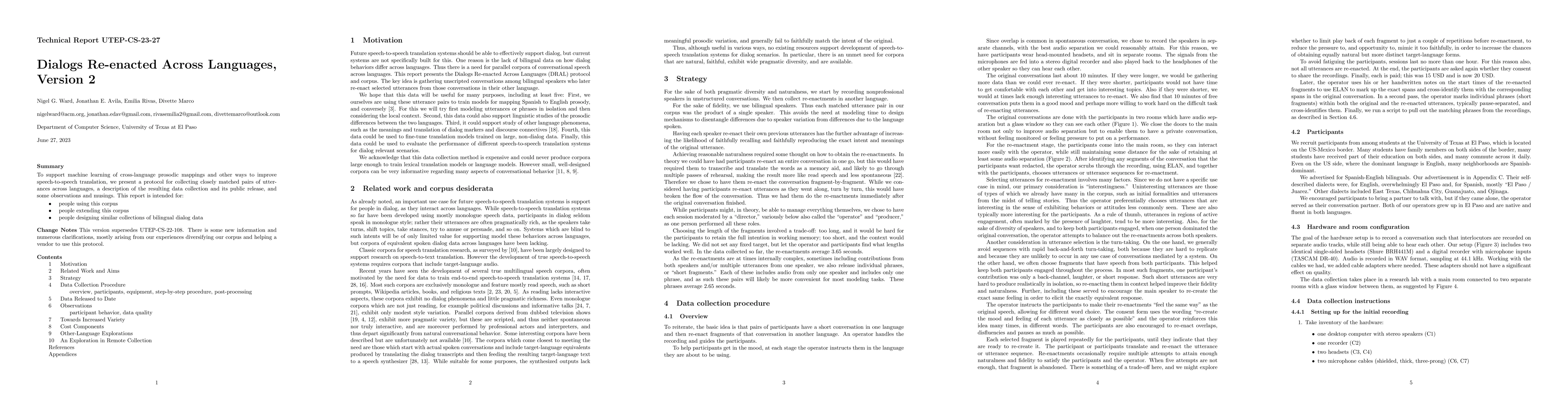 Thumbnail for Dialogs Re-enacted Across Languages