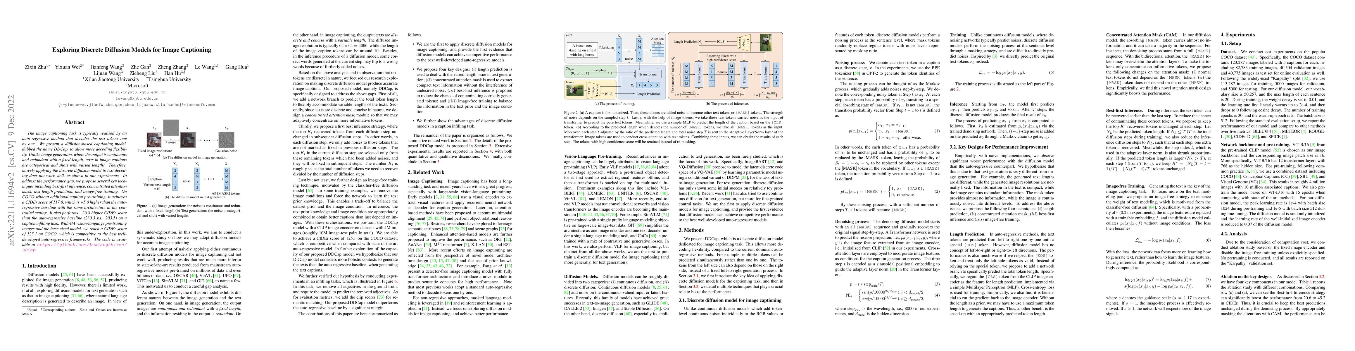 Thumbnail for Exploring Discrete Diffusion Models for Image Captioning