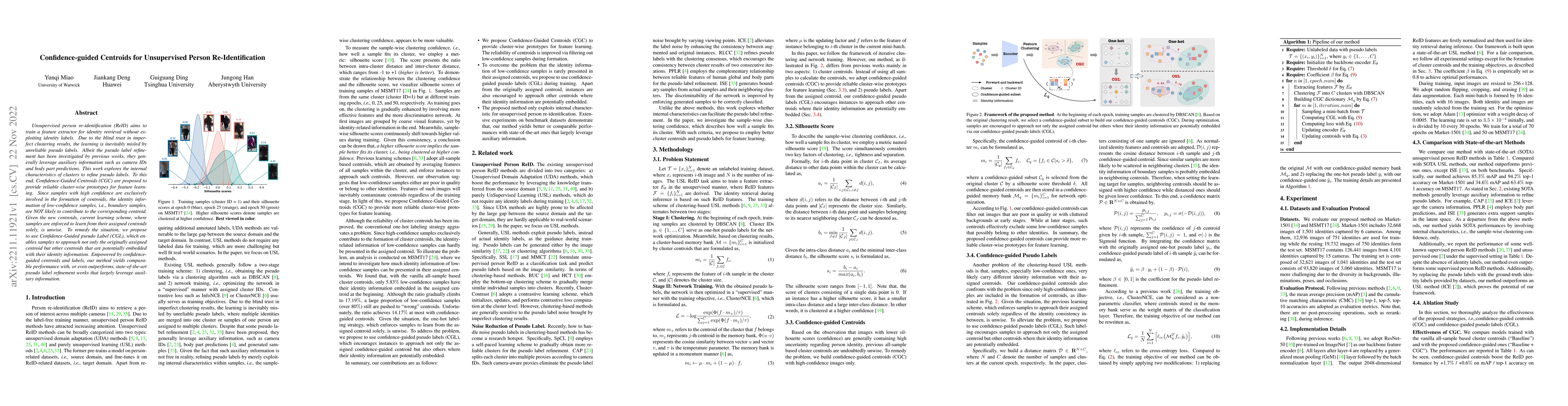 Thumbnail for Confidence-guided Centroids for Unsupervised Person Re-Identification