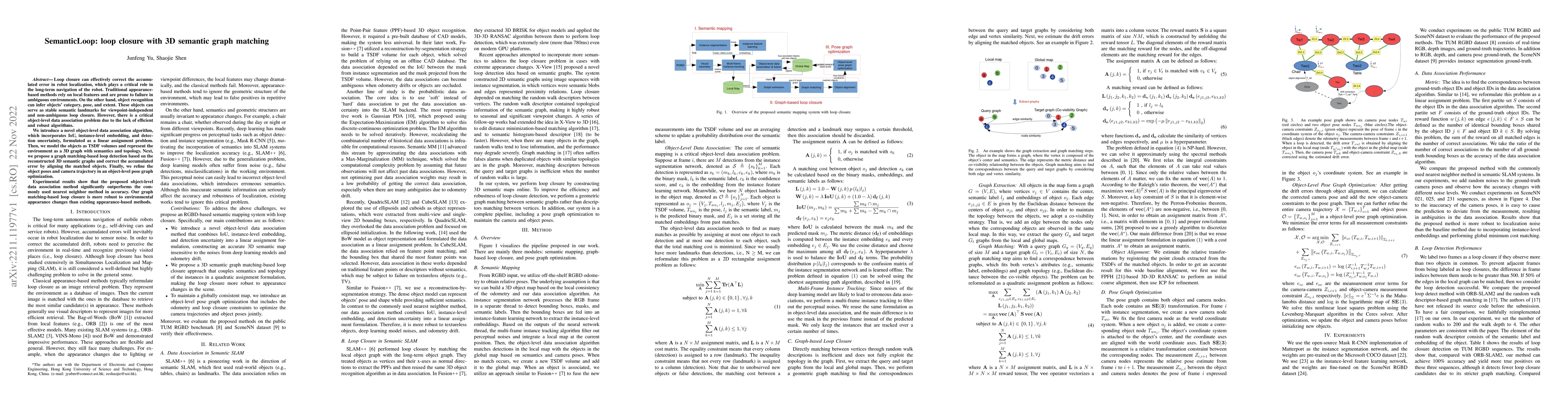 Thumbnail for SemanticLoop: loop closure with 3D semantic graph matching