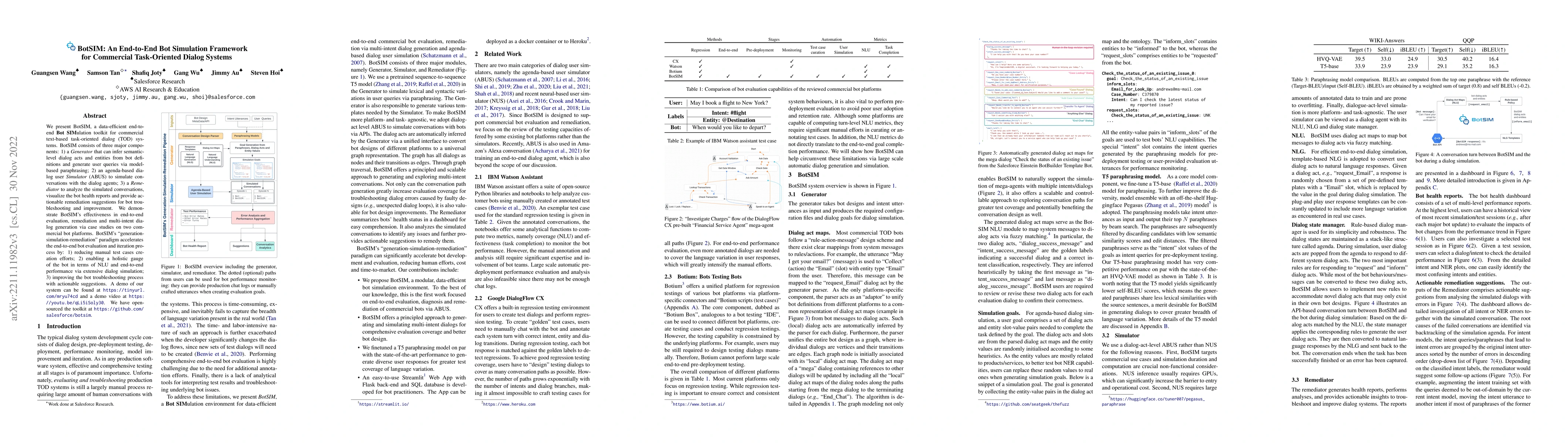 Thumbnail for BotSIM: An End-to-End Bot Simulation Framework for Commercial
  Task-Oriented Dialog Systems