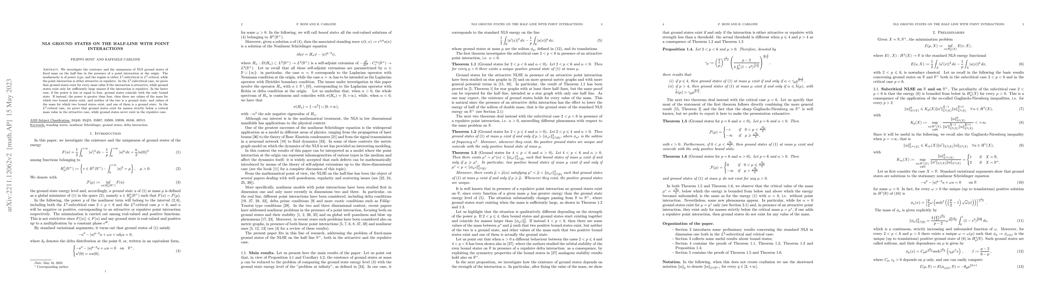 Thumbnail for NLS ground states on the half-line with point interactions