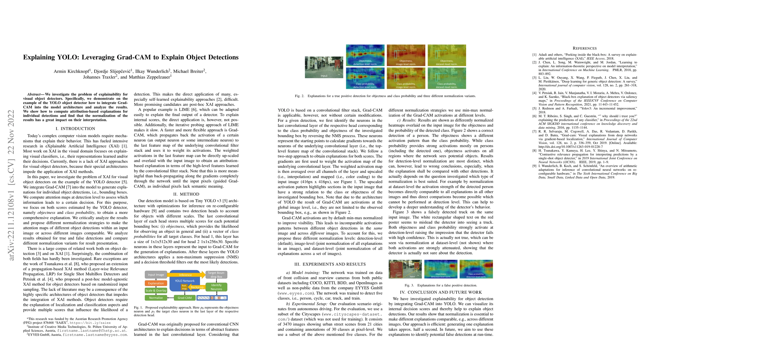 Thumbnail for Explaining YOLO: Leveraging Grad-CAM to Explain Object Detections