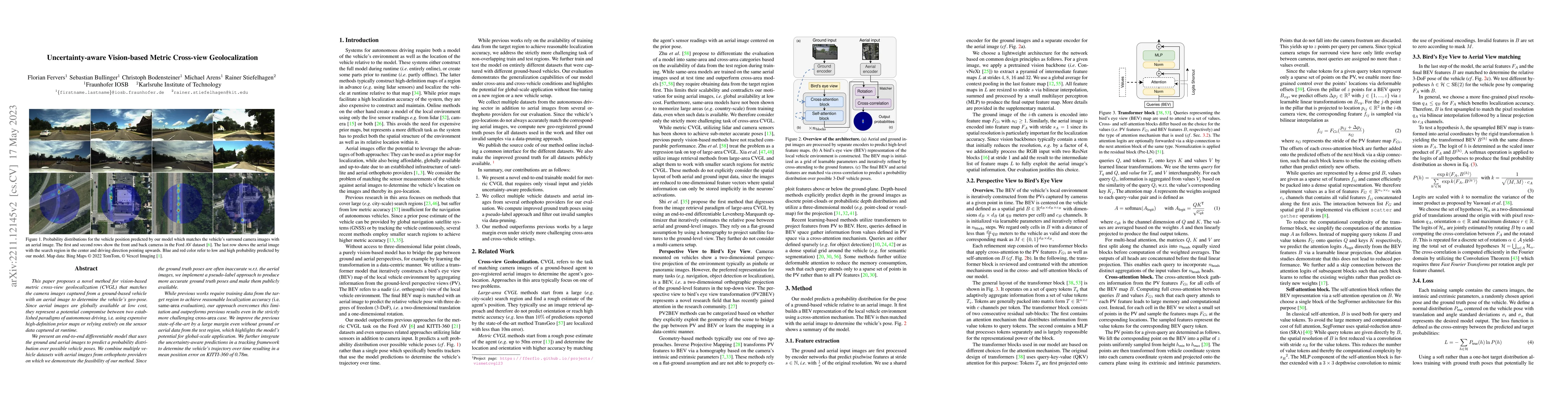 Thumbnail for Uncertainty-aware Vision-based Metric Cross-view Geolocalization