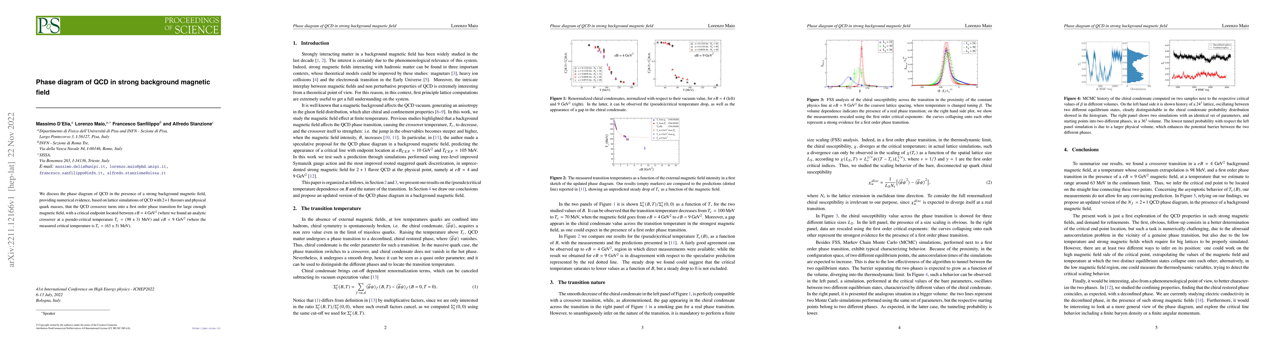 Thumbnail for Phase diagram of QCD in strong background magnetic field