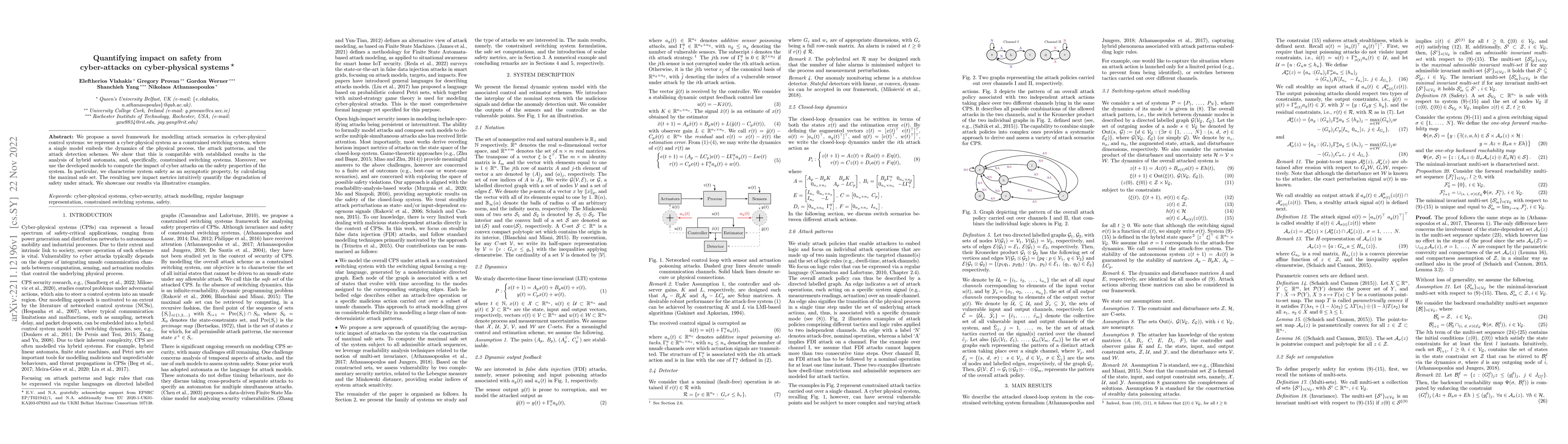 Thumbnail for Quantifying impact on safety from cyber-attacks on cyber-physical
  systems