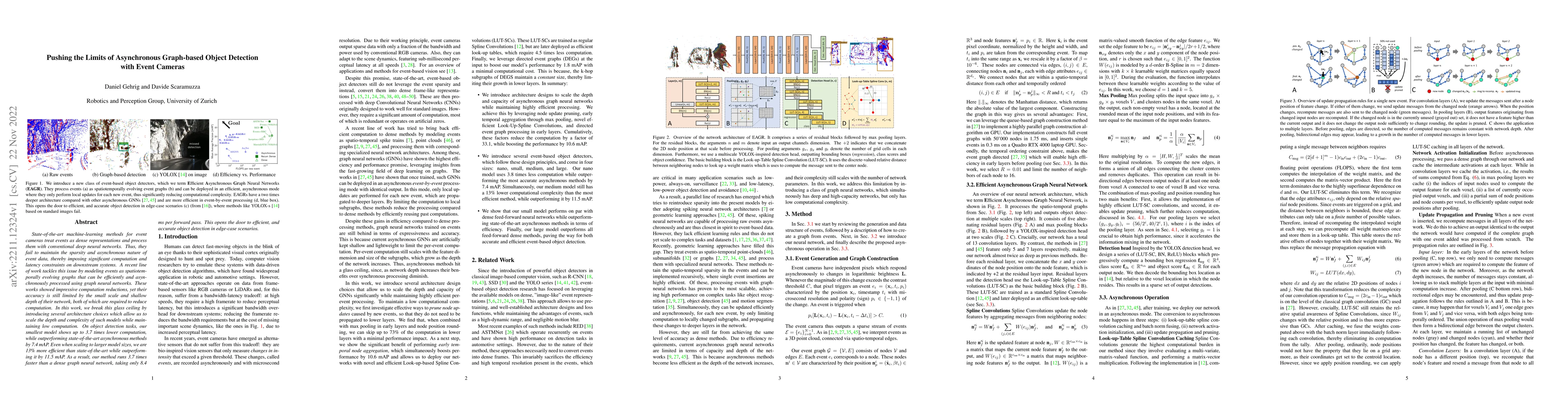 Thumbnail for Pushing the Limits of Asynchronous Graph-based Object Detection with
  Event Cameras