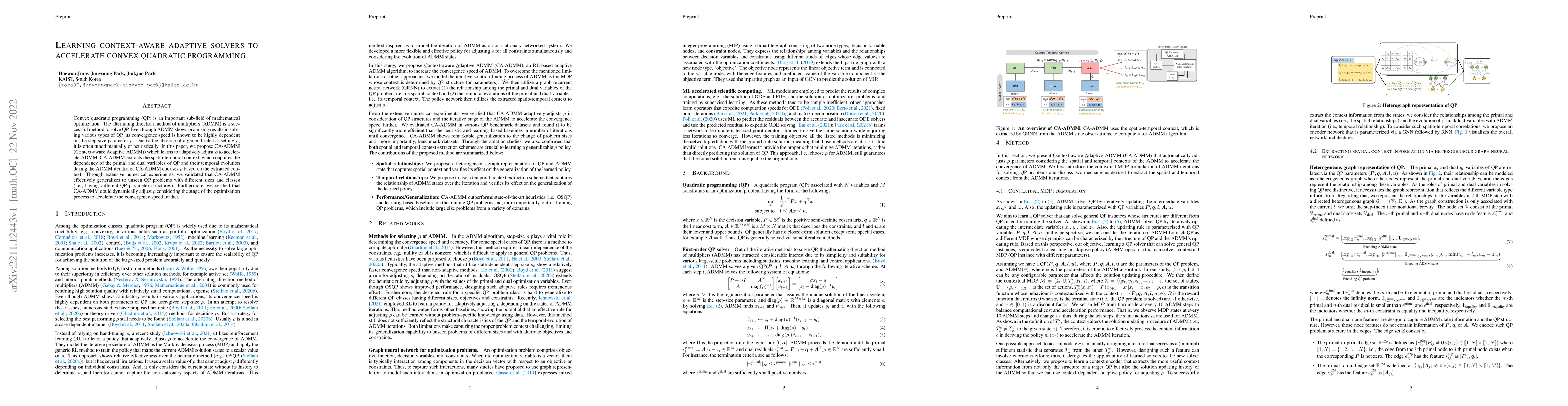 Thumbnail for Learning context-aware adaptive solvers to accelerate quadratic
  programming