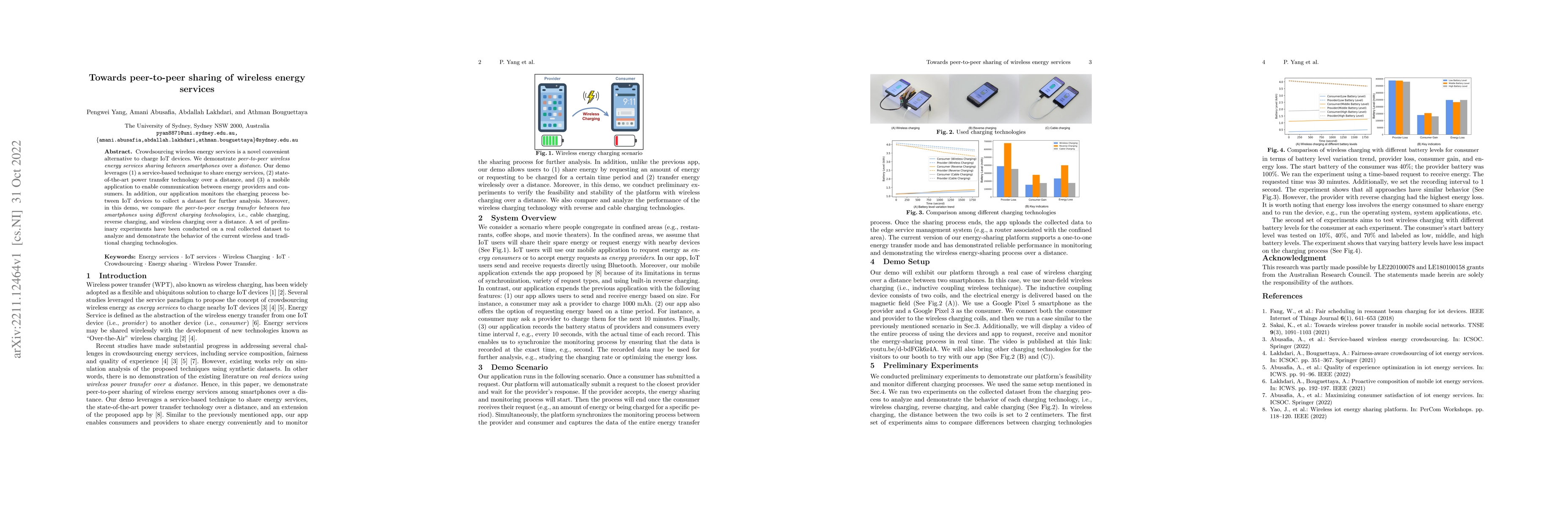 Thumbnail for Towards peer-to-peer sharing of wireless energy services