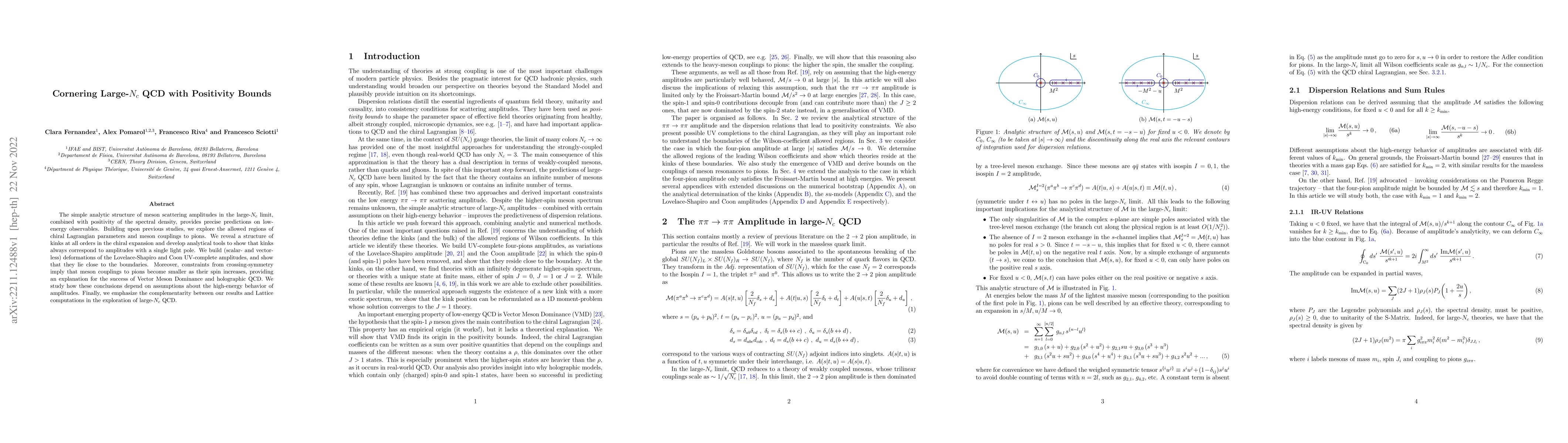 Thumbnail for Cornering Large-$N_c$ QCD with Positivity Bounds