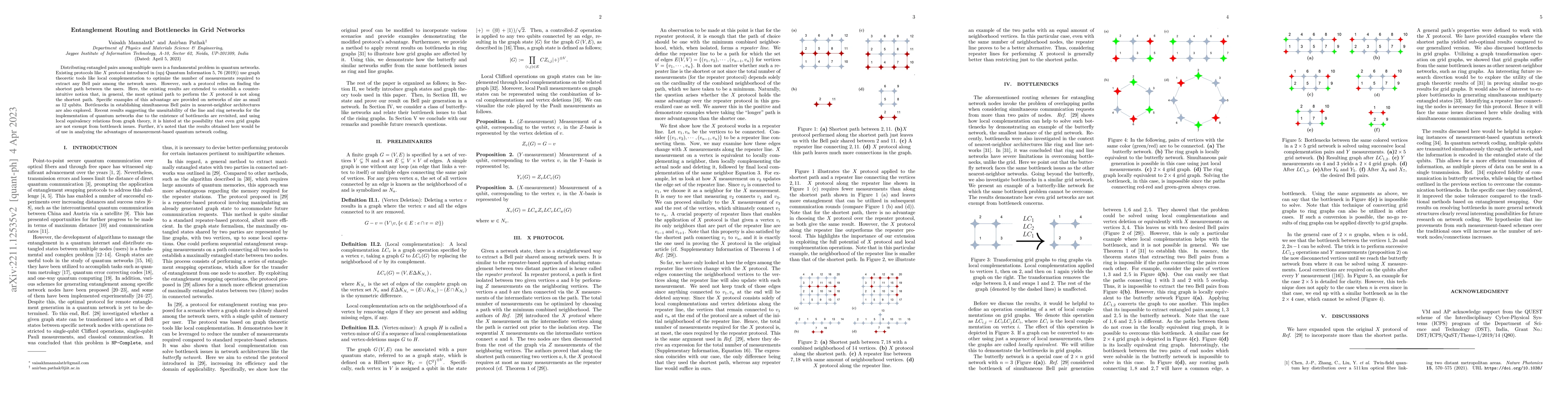 Thumbnail for Entanglement Routing and Bottlenecks in Grid Networks