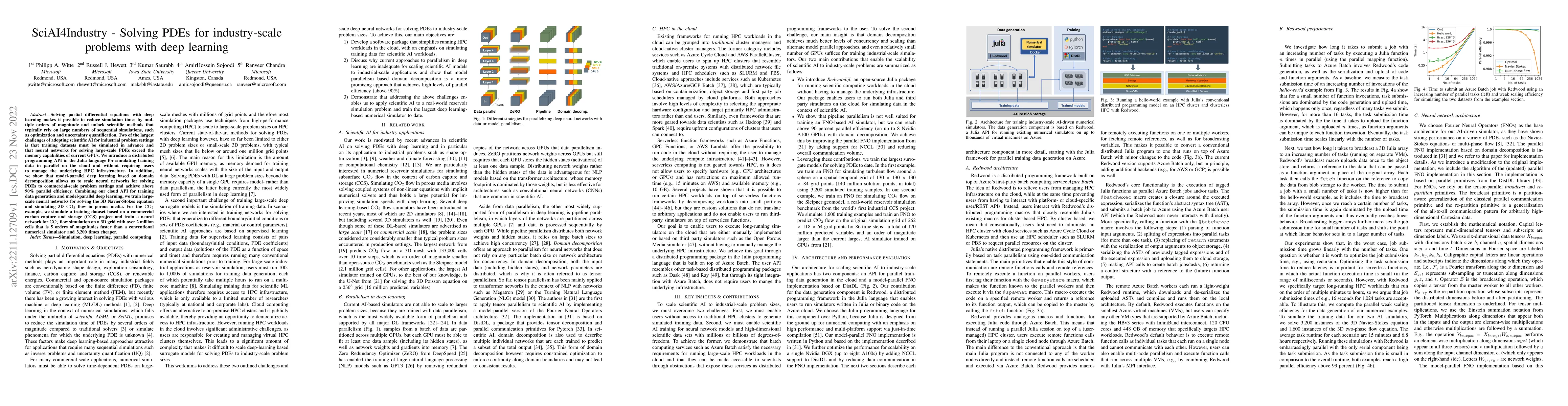 Thumbnail for SciAI4Industry -- Solving PDEs for industry-scale problems with deep
  learning