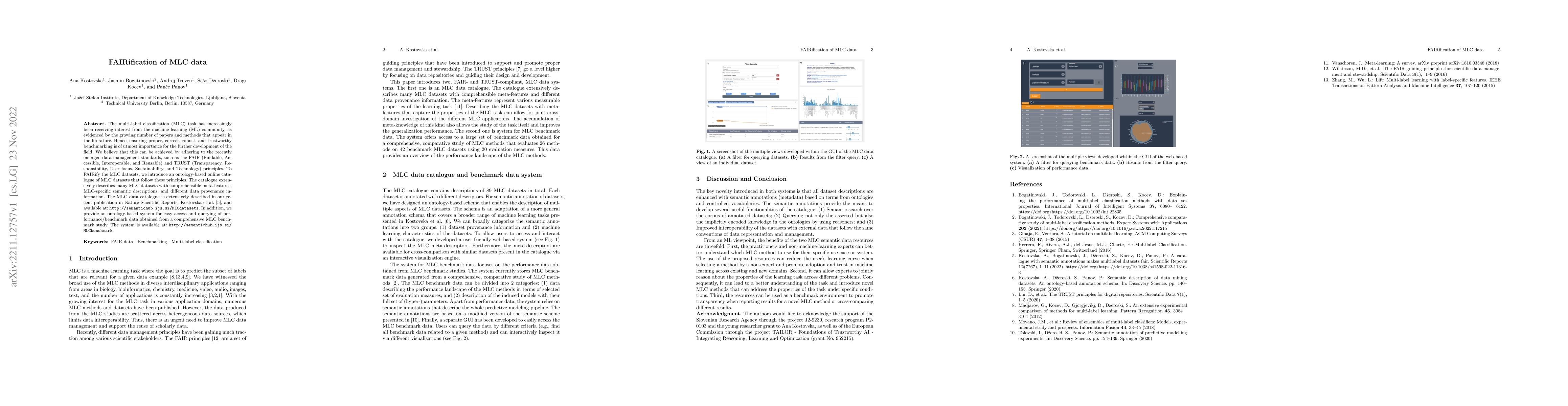 Thumbnail for FAIRification of MLC data