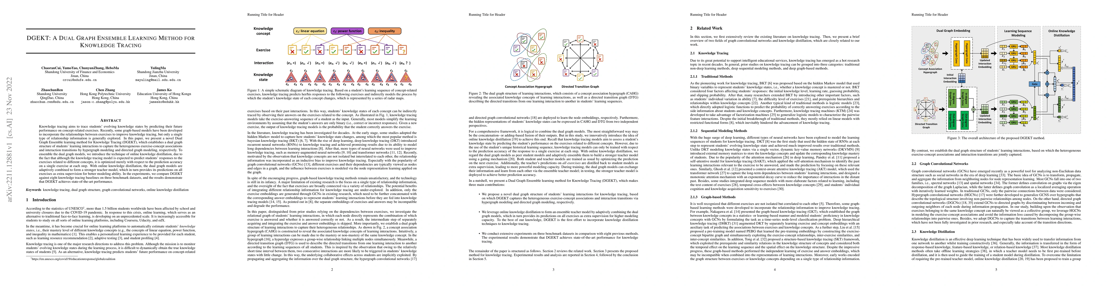 Thumbnail for DGEKT: A Dual Graph Ensemble Learning Method for Knowledge Tracing