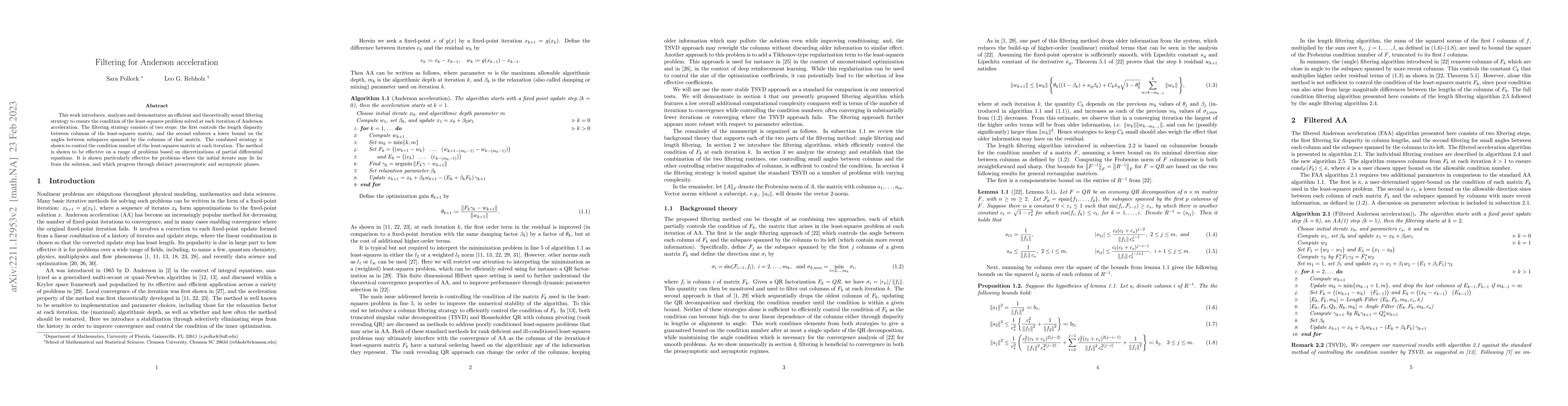 Thumbnail for Filtering for Anderson acceleration