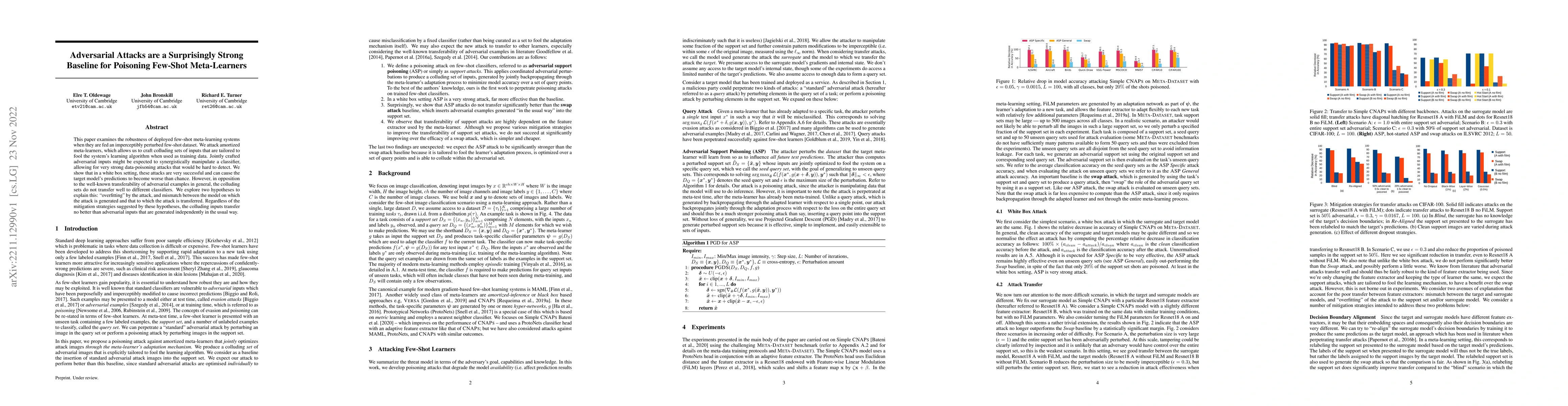 Thumbnail for Adversarial Attacks are a Surprisingly Strong Baseline for Poisoning
  Few-Shot Meta-Learners