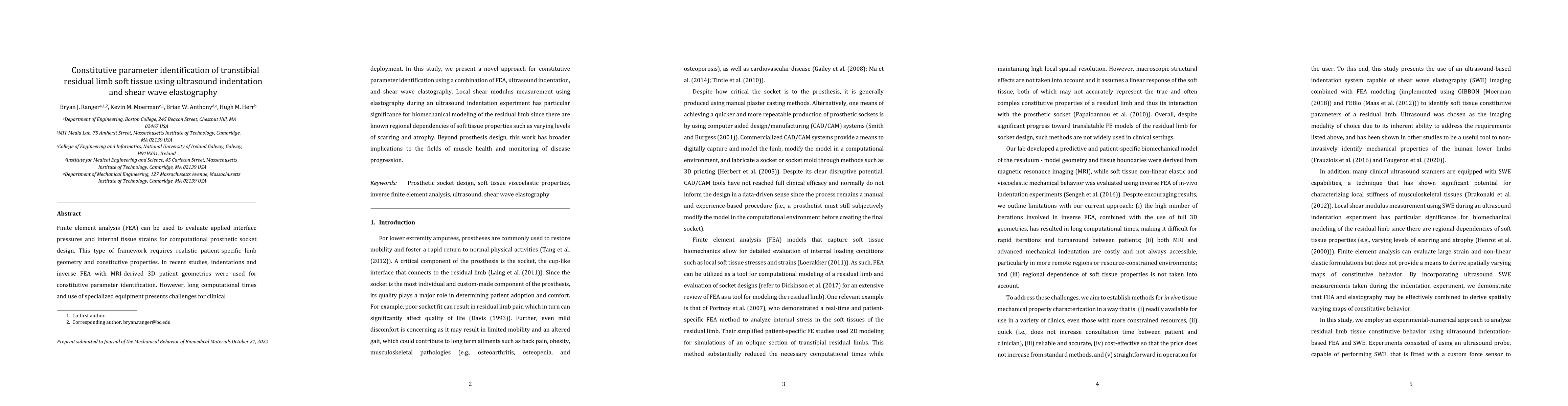 Thumbnail for Constitutive parameter identification of transtibial residual limb soft
  tissue using ultrasound indentation and shear wave elastography